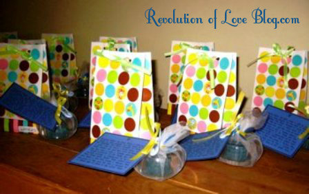Revolution of Love Blog - Catholic Baby Shower Ideas (candle_1W)