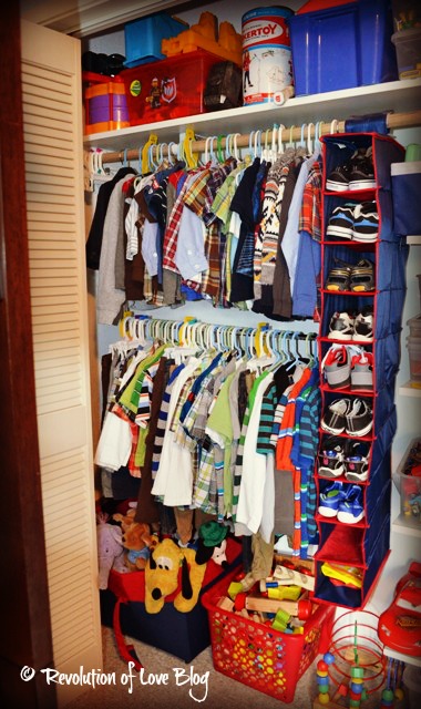 baby boy closet