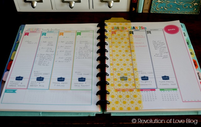 Ā© Revolution of Love Blog - planner_weekly